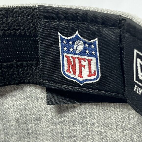 Dallas Cowboys New Era 39thirty Hat Med Large Fitted Grey Blue Cap - Picture 9 of 13